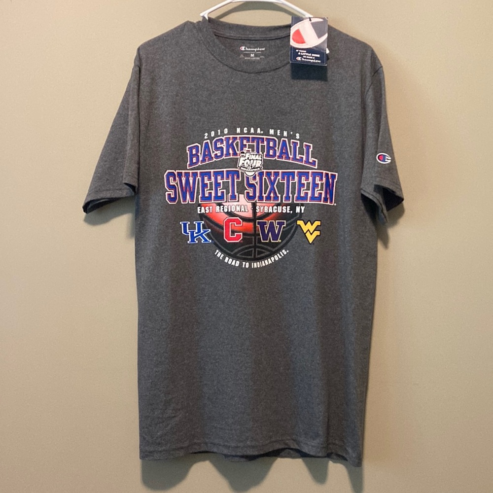 NCAA 2010 Sweet Sixteen tee NWT Wildcats Huskies Mountaineers Big Red